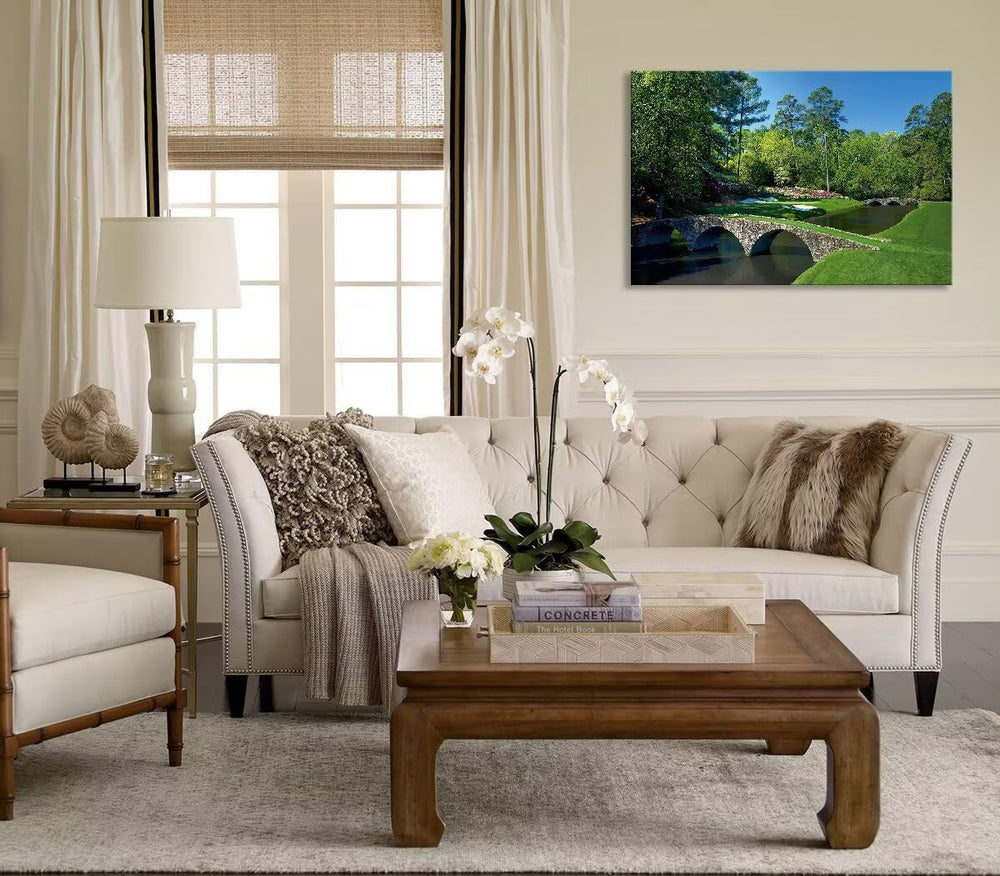 chenchenArt Augusta National Golf Course Wall Art - Augusta Golf Course 12th ...