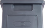 Plastic Storage Bins, Hanging, Stackable, Storage Organizer Bin for Warehouses, Workshops 9-Inch x 5-Inch x 5-Inch, Red, 12-Pack