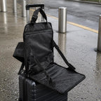 Qianly Suitcase Child Seat Space Saving Foldable Strap Chair Portable Portable Seat for Children