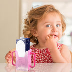 Juice Bag Holder - No Holder for Milk Box,Portable Juice Bag Length Adjustable, Spill Proof Milk Carton Holder for Home, Car, Traveling