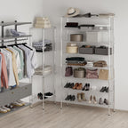 14" Deep x 48" Wide x 86" Height Wire Shelving Kit | 8-Tier | NSF Commercial Storage Rack Unit