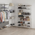 14" Deep x 48" Wide x 74" Height Wire Shelving Kit | 8-Tier | NSF Commercial Storage Rack Unit