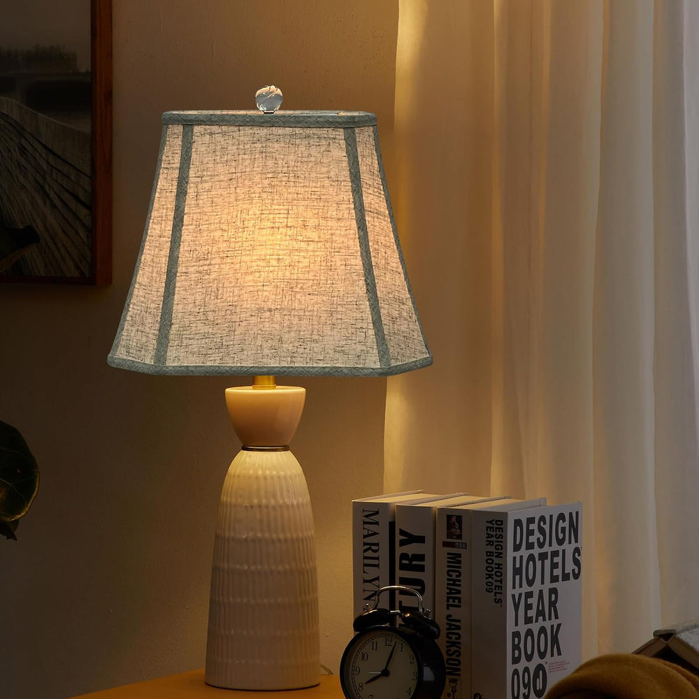 TOOTOO STAR Linen Lampshade, (6 x 9)" x (11 x 14)" x 10.5" Rec...