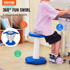 VEVOR Kids Wobble Chair, Active Chair with Sponge Cushion, Wobble Stool Improves Focus, Posture and Calm Children, Ideal for Schools and Home, Age 7-14, Blue