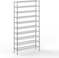 14" Deep x 48" Wide x 96" Height Wire Shelving Kit | 10-Tier | NSF Commercial Storage Rack Unit