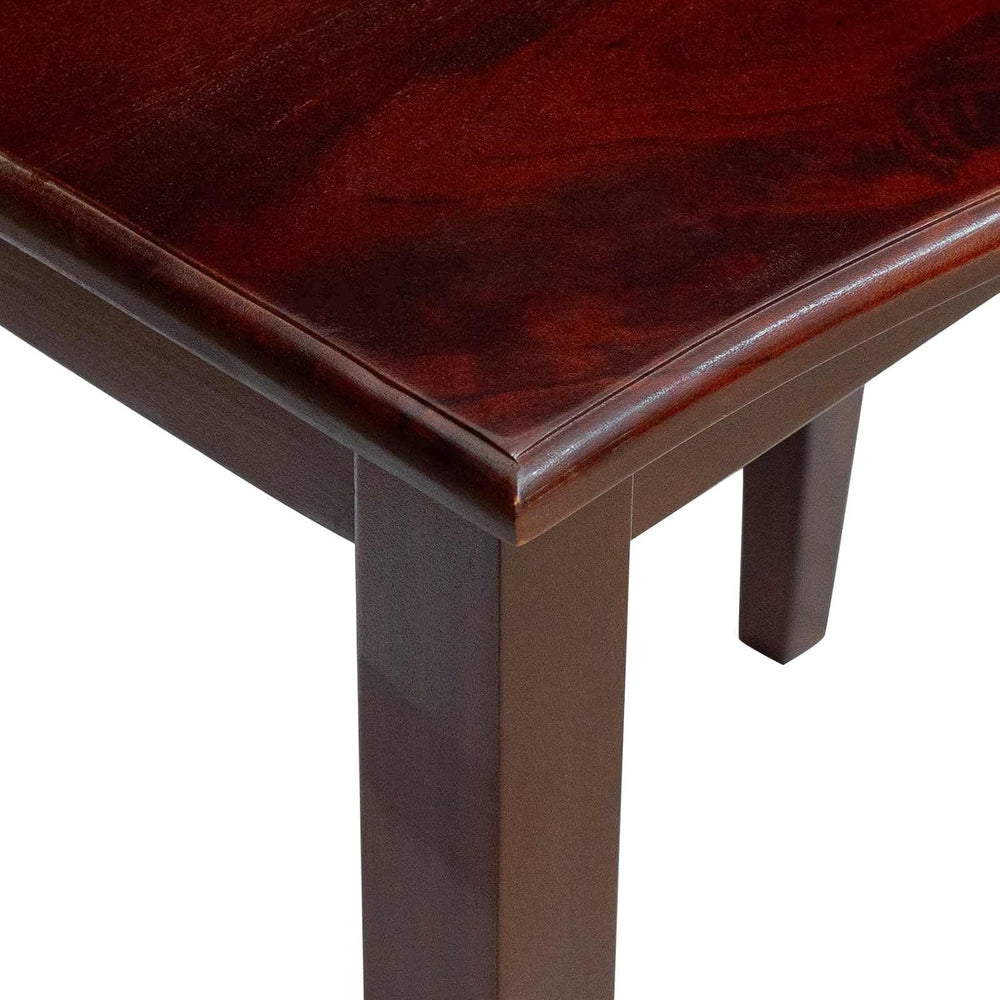 Nesting Side Tables 3 Pieces Solid Mahogany Wood | Space Saving Set, Easy Cle...