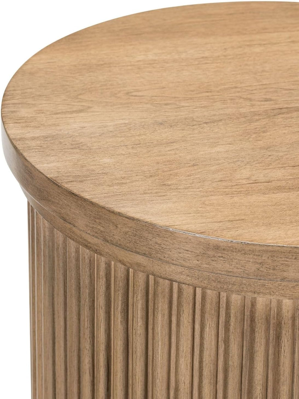 Liberty Furniture Haven Hills Round Chairside Table for Living Room Tradition...