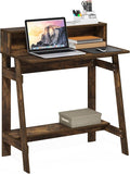 Furinno Simplistic A Frame Computer Desk, Amber Pine