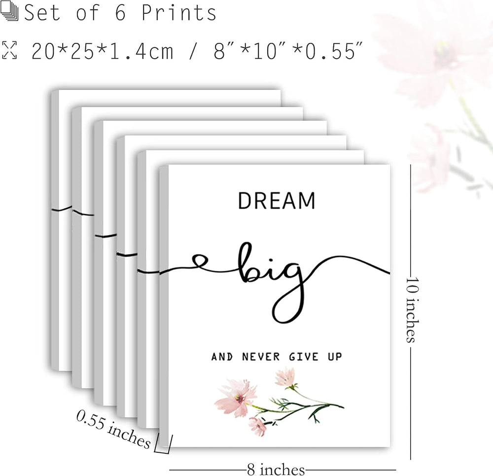 Inspirational Wall Art for Bedroom, Motivational Office Wall Art Decor, Frame...