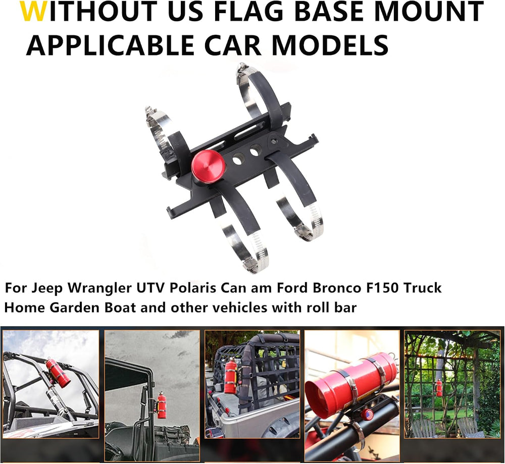 Quick Release Fire Extinguisher Mount Compatible with 2021 2022 2023 2024 202...