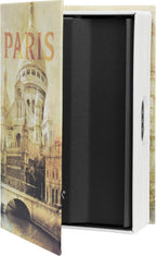 Barska Paris Hidden Book Safe – Combination Lock Diversion Lock Box – Portable Steel Safe for Home, Office, Travel – Secret Storage for Cash, Jewelry, Passport, Valuables
