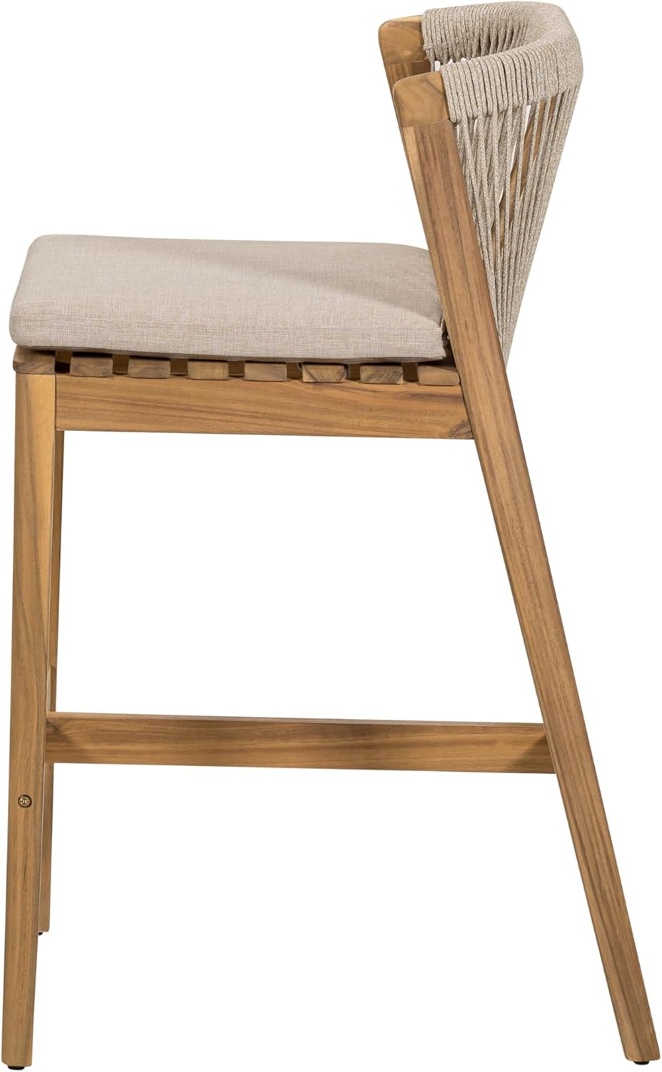 Christopher Knight Home Cuz Patio Barstool Set of 2, Outdoor Counter Height S...