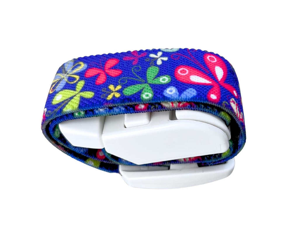 Medical Tourniquet with Butterfly Purple/Violet Pattern with ABS Plastic Buck...