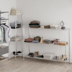 21" Deep x 72" Wide x 54" Height Wire Shelving Kit | 3-Tier | NSF Commercial Storage Rack Unit
