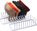 Hat Organizer for Baseball Caps - 2 Pack Space Saving Hat Stand Hold 20 Caps - Premium Metal Hat Rack for Baseball Caps Display & Organizer - No Install Hat Holder for Closet