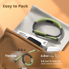 Glocusent Book Light, 3-Color & 6-Brightness Reading Light, Bendable Neck Light, 80-hr Lasting Rechargeable Book Light, Perfect Reading Lights for Books in Bed, Knitting, Repairing, Book Lovers Gifts