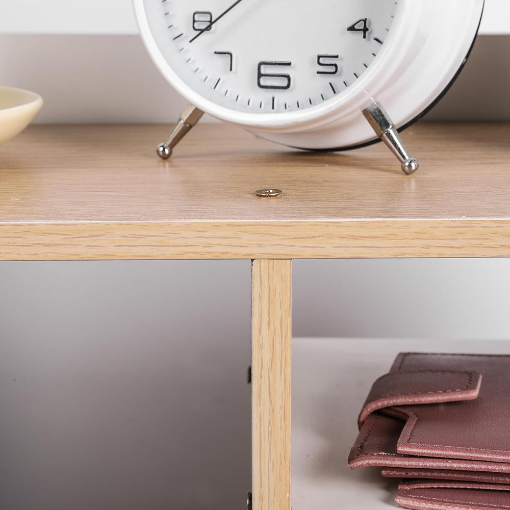 Nightstand with 2 Drawers, Modern Bedside Table Simple Bedside Storage Locker...
