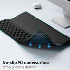 Ospelelf Keyboard Stand with Wrist Rest, Comfy Ergonomic Keyboard Riser Holder for Office Home
