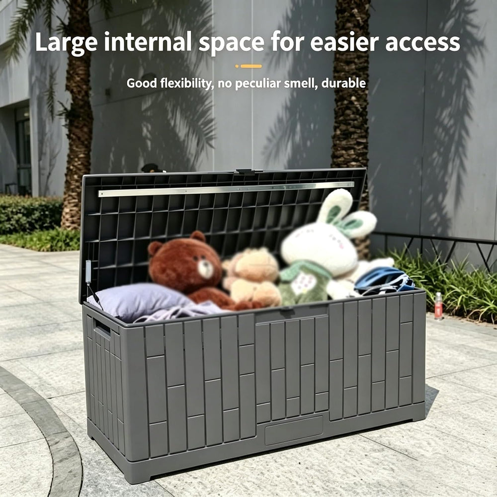 Package Delivery Boxes For Outside, Outdoor Storage Box With Lock Slot, Featu...
