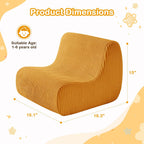 DAICO Kids Bean Bag Chair Toddler Lounge Reading Chairs Comfy 1-6 Years Old | Ultra-Soft Kids Sofa Couch with Handle for Playroom or Bedroom,Toddler sofa with Washable Cover, Gift for Boys and Girls