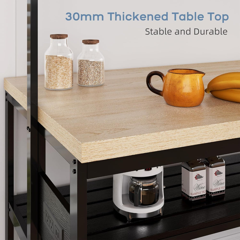 GarveeHome 47 in Versatile Kitchen Island with Storage – Durable Wood & S...