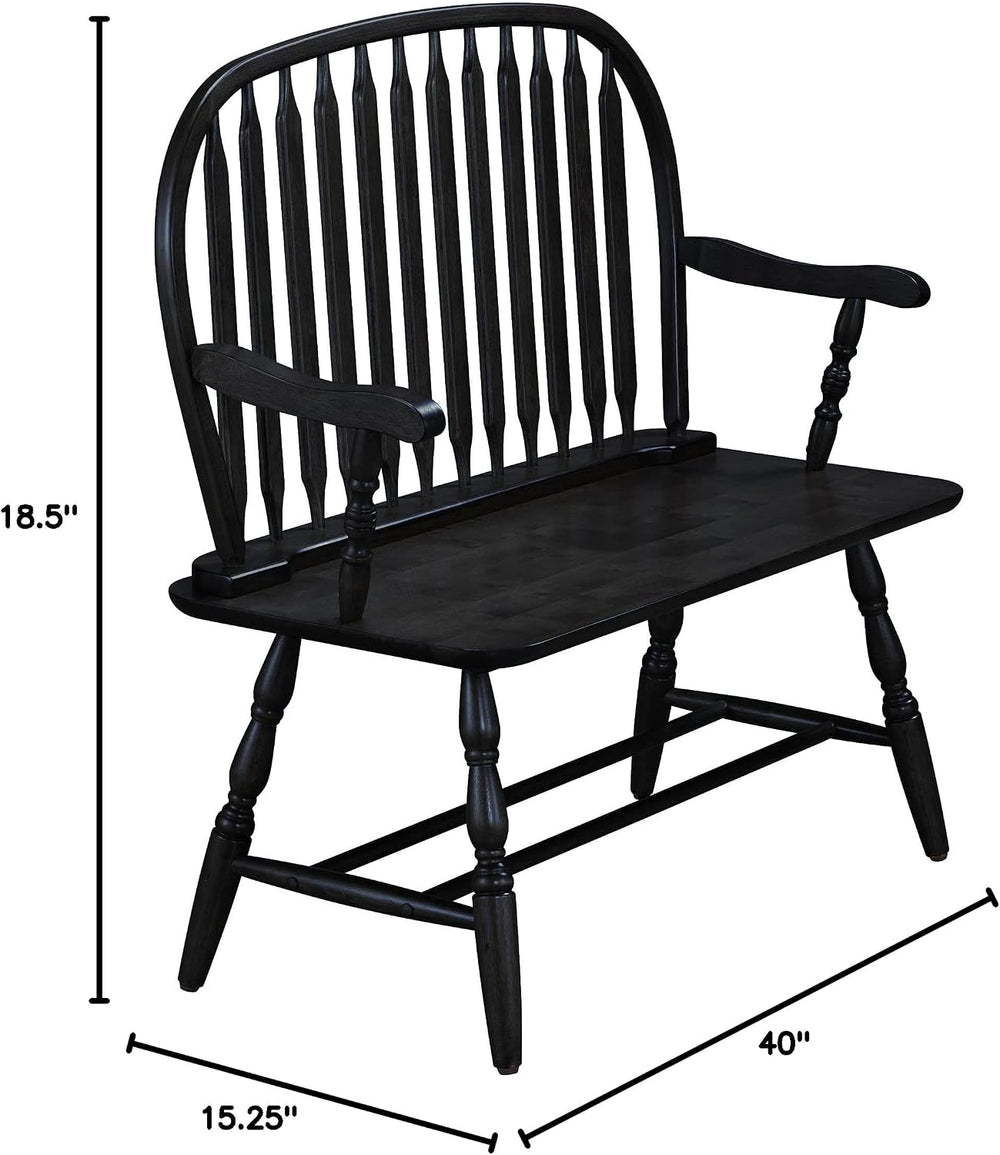 Carolina Living Windsor 44" Entryway Bench for Foyer, Entryway or Hallwa...
