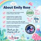 Emily Rose Playful Dinosaurs Kids Folding Camp Chair - Lightweight Portable Toddler Beach Chair Ages 2-7 with Safety Lock Cup Holder Carry Case 125 lb Capacity for Boys Girls Indoor Outdoor Adventures
