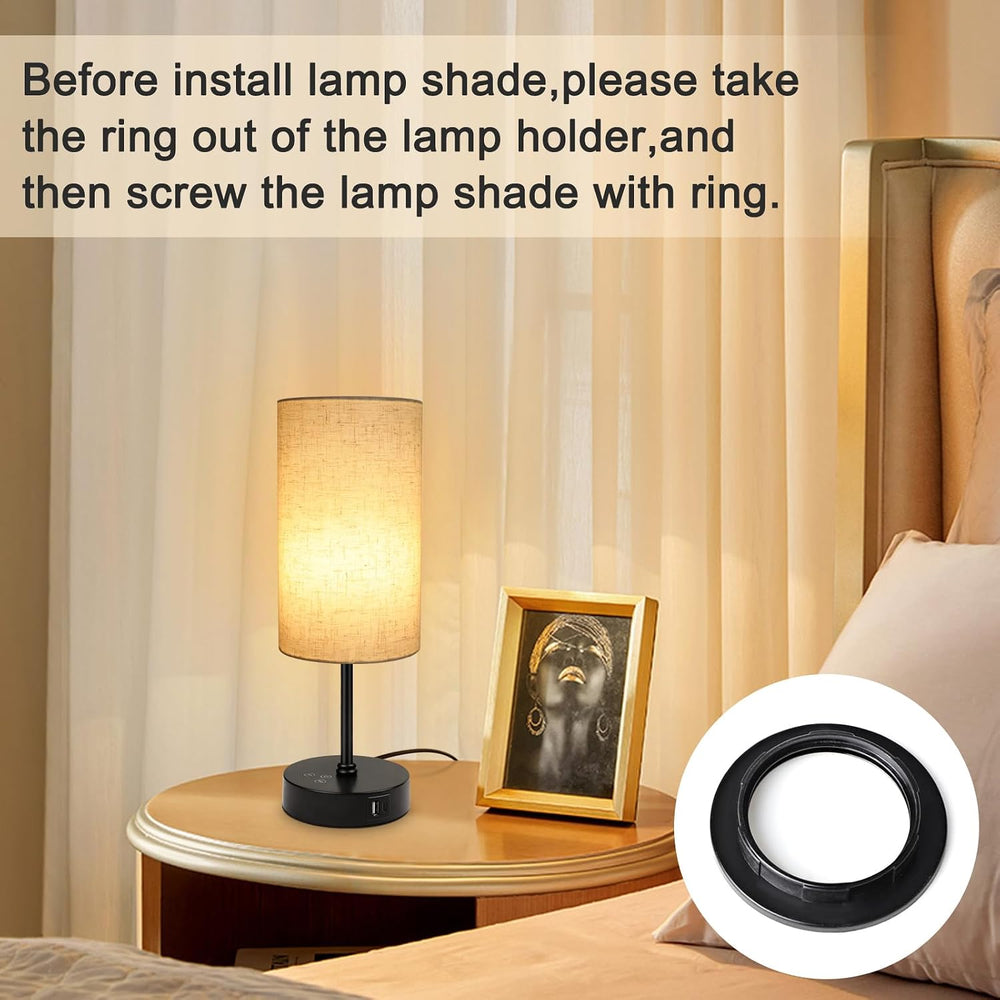 Unicozin Table Lamp Set of 2, 3 CCT 3000K/4500K/6500K & RGB Color Changin...