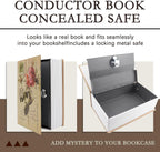 Book Safe with Keys,Fake Dictionary Book Safe Secret Book Shaped Storage Box Security Book Case Diversion Book Safe Book Hidden Container for Jewelry Document