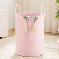 Laundry Basket,Woven Cotton Rope Laundry Hamper,60L for Decorative Storage of Dirty Clothes,Toys and Blankets in Bathroom,Baby Room and Living Room