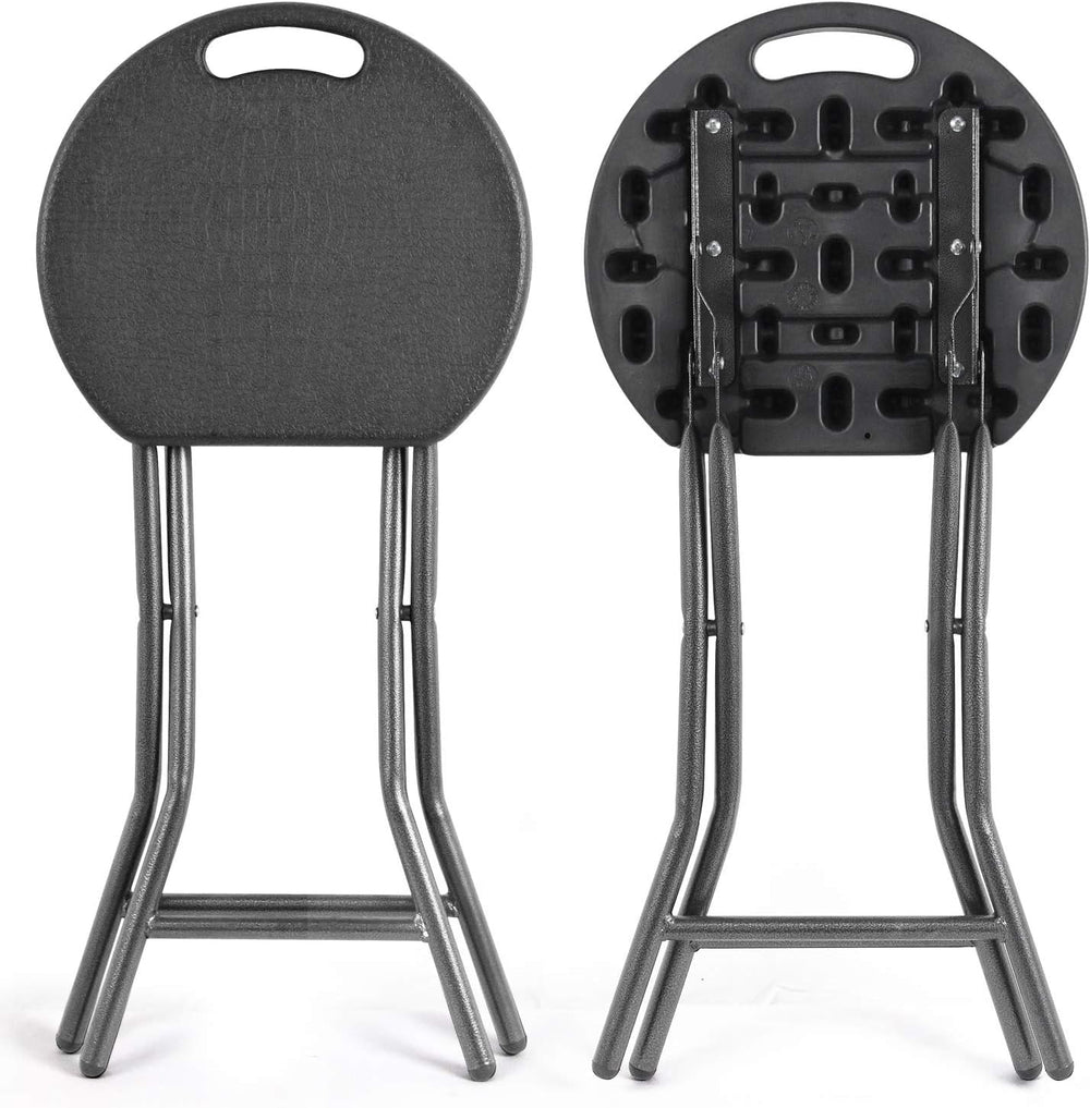 5Rcom Folding Stools, 1 Pack Portable Stools Chairs with Handle, Collapsible ...