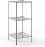 24" Deep x 24" Wide x 54" Height Wire Shelving Kit | 3-Tier | NSF Commercial Storage Rack Unit