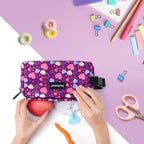 Cerbonny Freezable Lunch Cooler for Work, School, Travel - Leak-proof Insulated Bag for Kids/Adults, Fits Yogurt (Purple Heart)