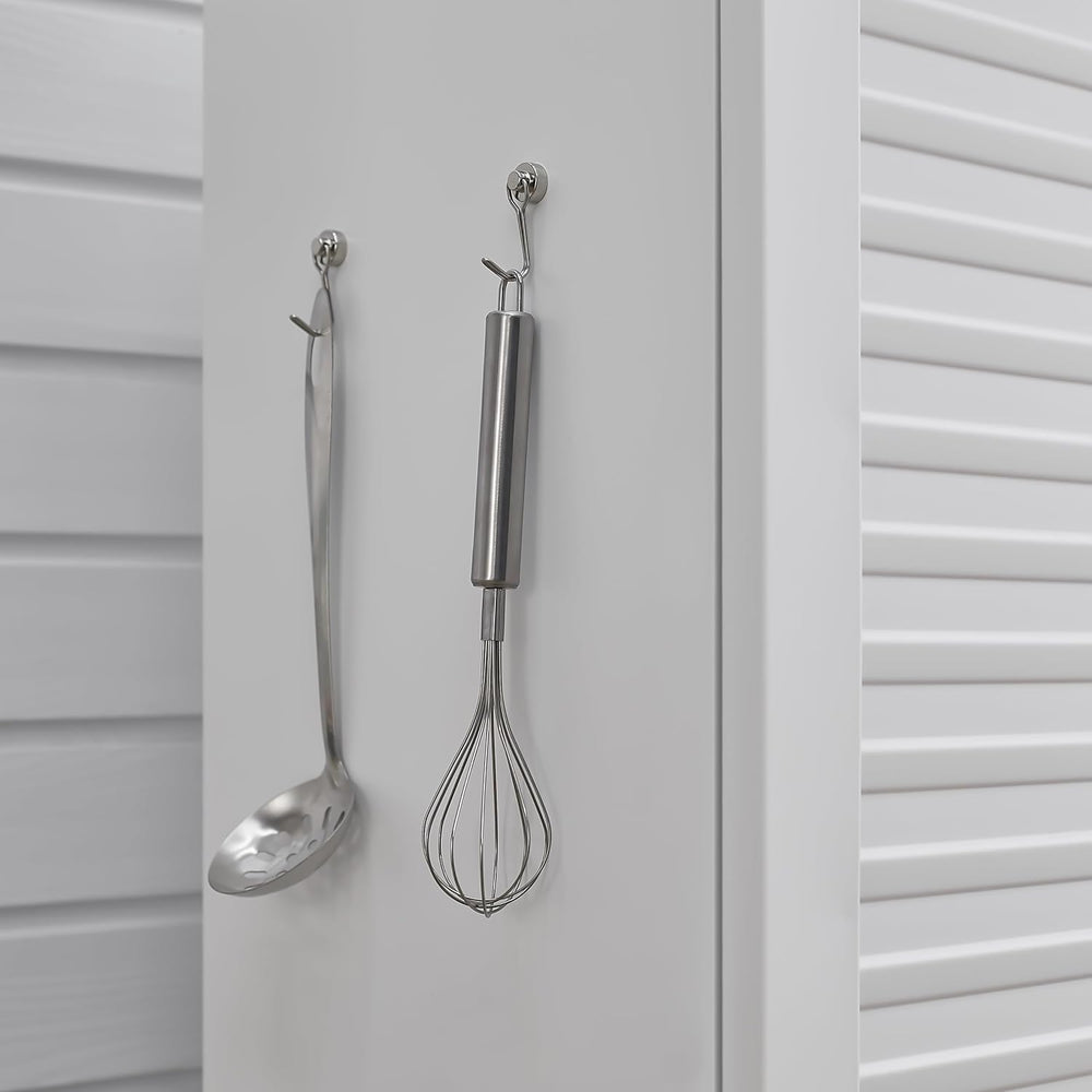 Metal Pantry Cabinet, Freestanding Kitchen Storage Cabinet with Doors and 4 A...