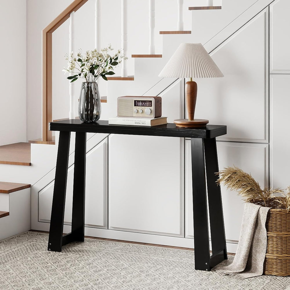 GIANTEX 43” Narrow Long Console Table, Modern Entryway Table | Behind Couch S...