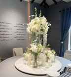 31.5inch 10 Set Acrylic Flower Vase Column Stand Wedding Flower vase Wedding Centerpieces for Tables