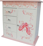 Mele & Co Children's Twirling Ballerina Musical Jewellery Box