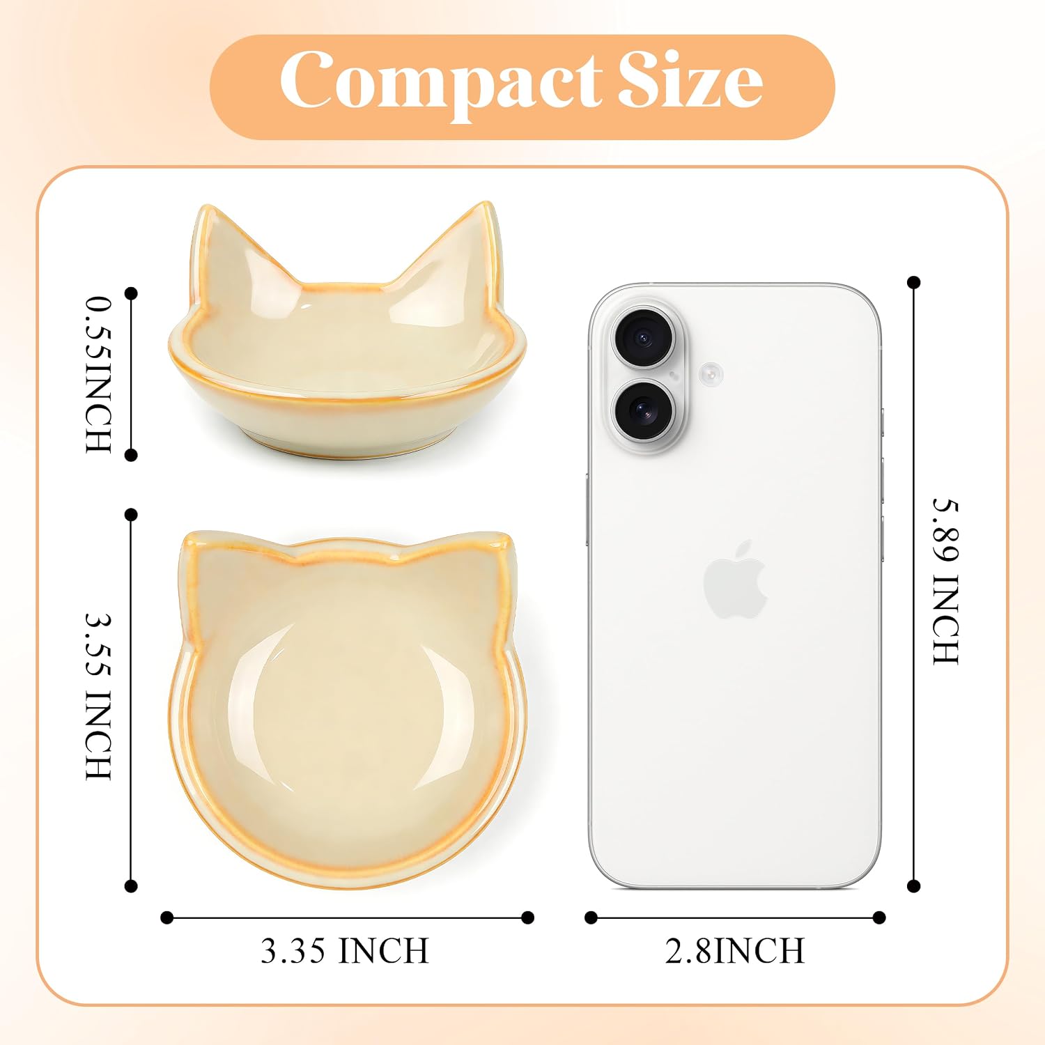 PUDDING CABIN Cat Gifts for Women Girls Kitty Jewelry Dish - Mother’s Day Birthday Gifts for Cat Mom, Vintage Ceramic Trinket Tray for Earrings Rings Keys Organizer Cute Home Decor