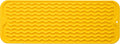 Silicone Dish Drying Mat for Multiple Usage,Easy clean,Eco-friendly,Heat-resistant Silicone Mat for Kitchen Counter,Sink,Bar,Bottle,or Cup Yellow M 17 inches x 6 inches