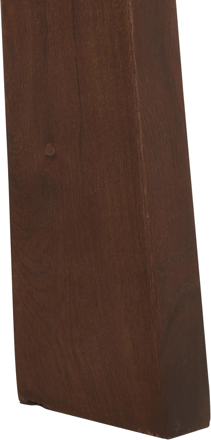 SAFAVIEH Home Collection – Zoro Round Wooden Stool, Brown Acacia Wood Accent ...