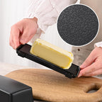 1 Pcs Butter Dish With Lid For Countertop, Kyraton Butter Crock With Stainless Steel Multipurpose Butter Knife, Dishwasher Safe Butter Container, Kitchen Gift For Wife, Mother