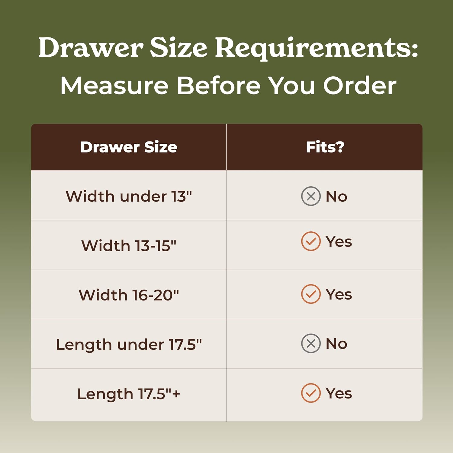 SMIRLY Silverware Drawer Organizer – Bamboo Kitchen Drawer Organizer, Adjustable Utensil Holder and Cutlery Tray, Drawer Dividers for Flatware and Kitchen Utensils