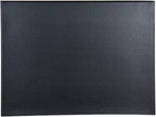 KINGFOM 18''x14'' Large Rectangle A3 Desk Writing & Drawing Desk Pad &Board Table Protector Mat with Paper Clip on Top Black