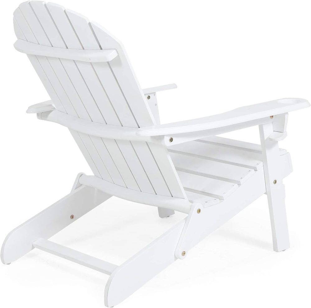 Christopher Knight Home Darlene Outdoor Acacia Wood Folding Adirondack Chair,...