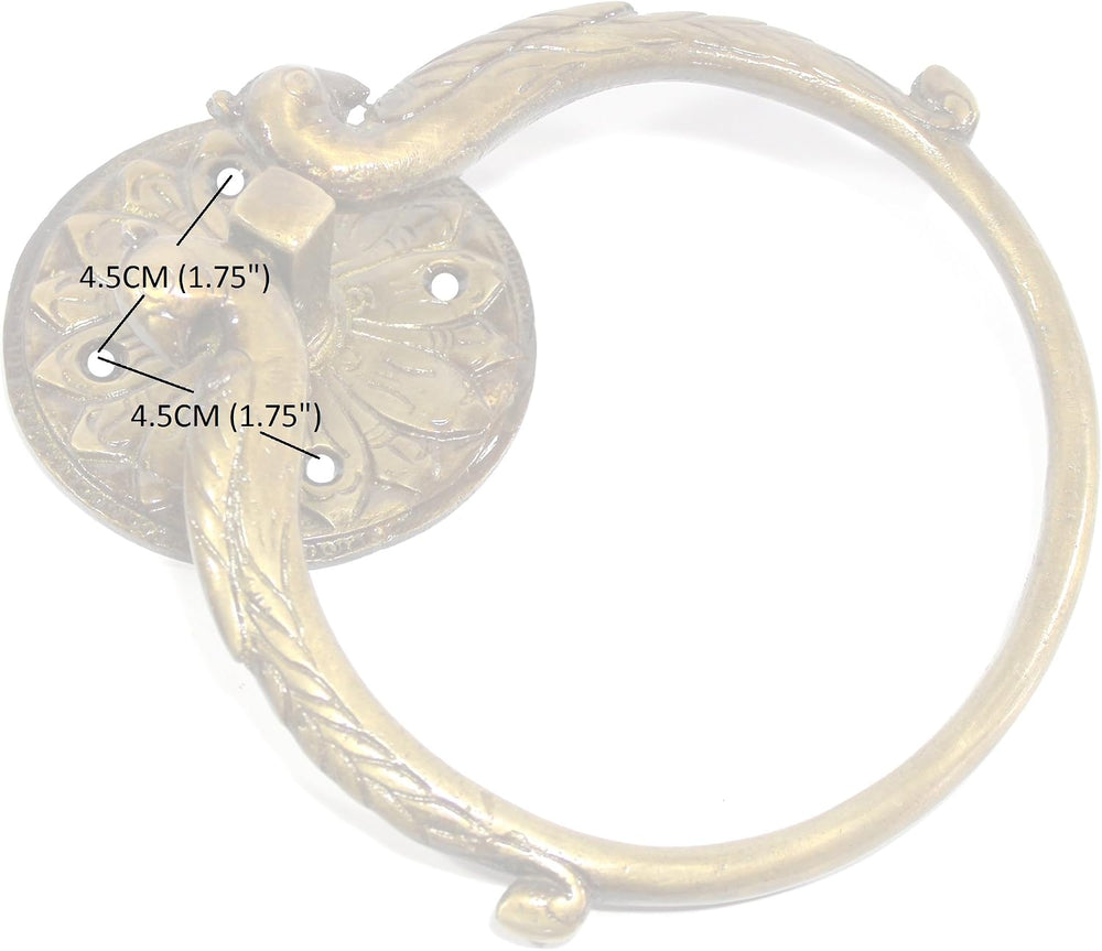 7.5" Inches - Brass Hand Towel Hanger Holder | Hand Towel Hanger Holder ...