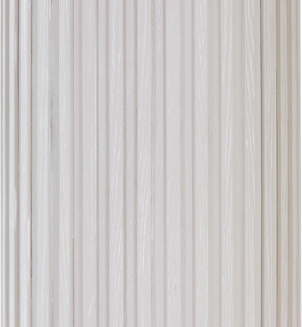 Martin Furniture Tulane Round Pedestal - White