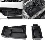 Center Console Organizer Compatible with Nissan Rogue 2021-2025 2026 Armrest Storage Box Insert Tray Interior Secondary Accessories(2PCS Center Console Tray)