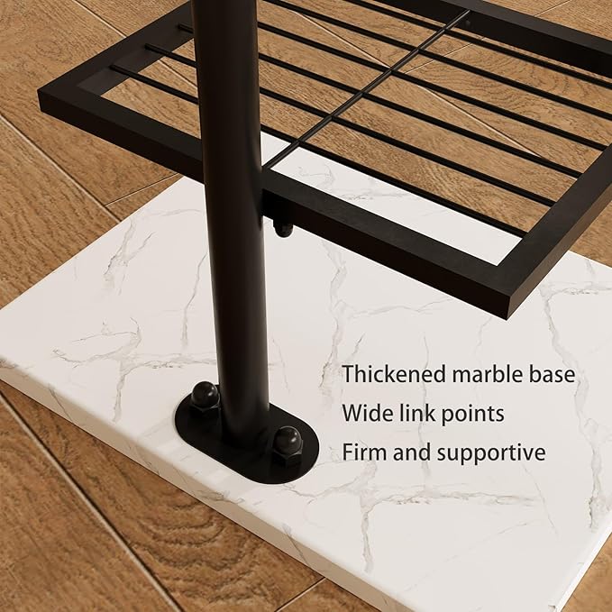 Vertical Bookshelf,Metal Spine Book Tower,Small Bookshelf for Small Spaces,Fl...