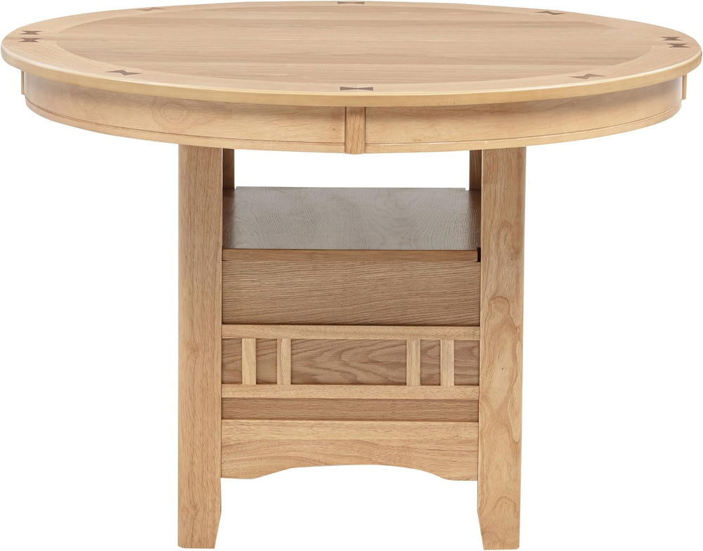 Coaster Home Furnishings - LAVON - Wood - Oval Extendable Dining Table with 1...