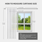 Joydeco Natural Linen Curtains 96 inch Length 2 Panels Set Burg 100% Blackout Patio Door Curtain Room Darkening Sliding Door Curtains Thermal Insulated Back tab Rod Pocket(105x96 inch, Light Grey)